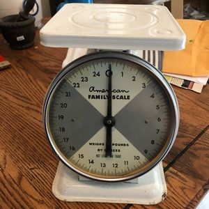 Antique American family scale